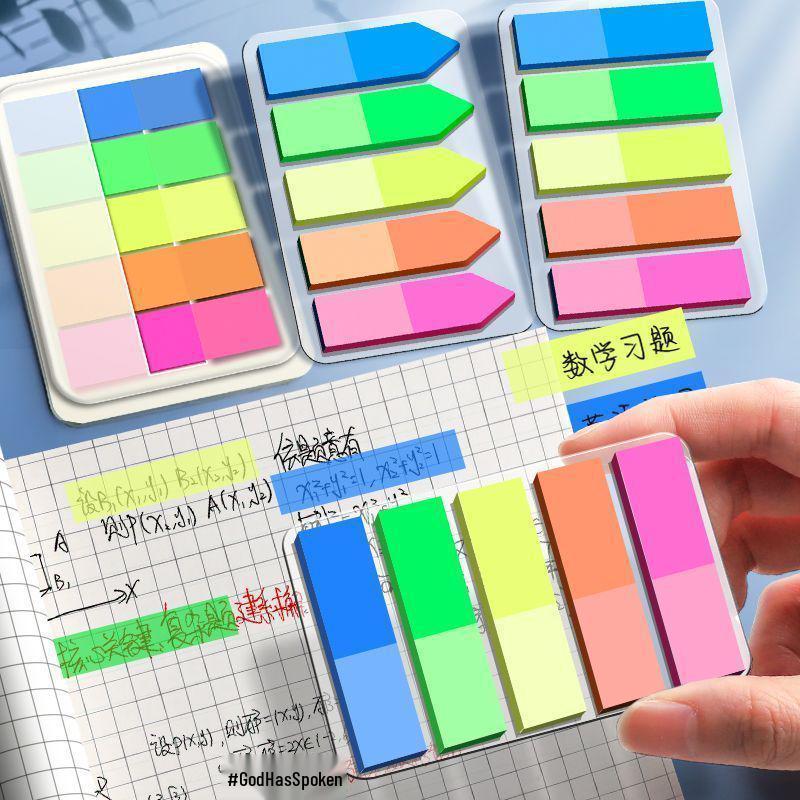 

Transparent Writable Sticky Notes & Index Labels - 4 Pack, 0.01mm, Free Shipping Pointed Tip
