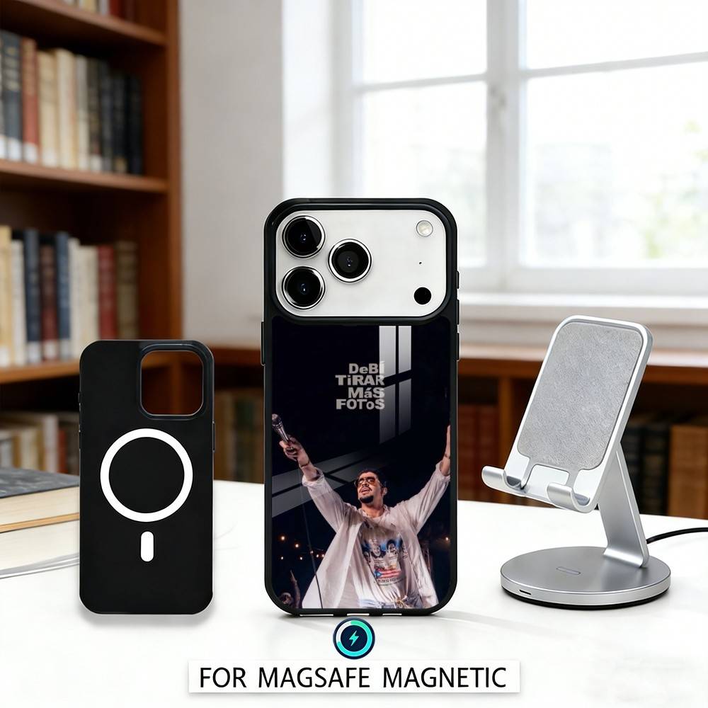 B-Bad B-Bunny DtMF Phone Case For iPhone17,16,15,14,13,12,Pro,Max,Magnetic For Magsafe Wireless Charging