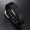 Handmade Beaded Bracelet Leather Bracelet Fashion Wrist Accessory Stylish Daily Wear Bracelet Leather Texture for Man