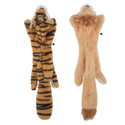 Dingdongpet Pet Plush Doll Set of 2, Tiger, Lion, 1 Set