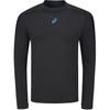 Asics Running Apparel Series Moisture Wicking Pullover Crew Neck Long Sleeve T-Shirt Men Tops Black 2011D321-001
