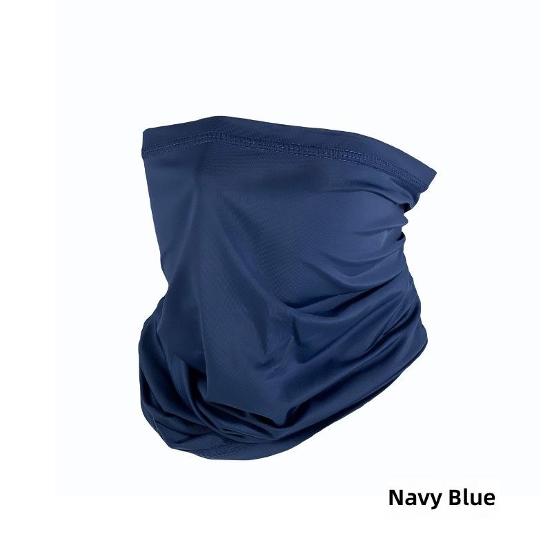 Polyester Ice Silk Cycling Mask Sunscreen Outdoor Sports Scarf & Face Towel for Men Women