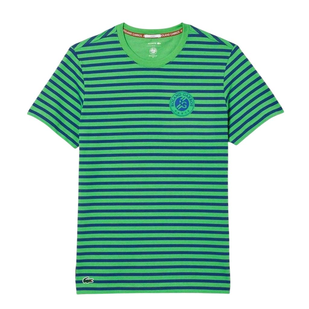 Lacoste Unisex Adult Roland Garros Edition Striped T-Shirt