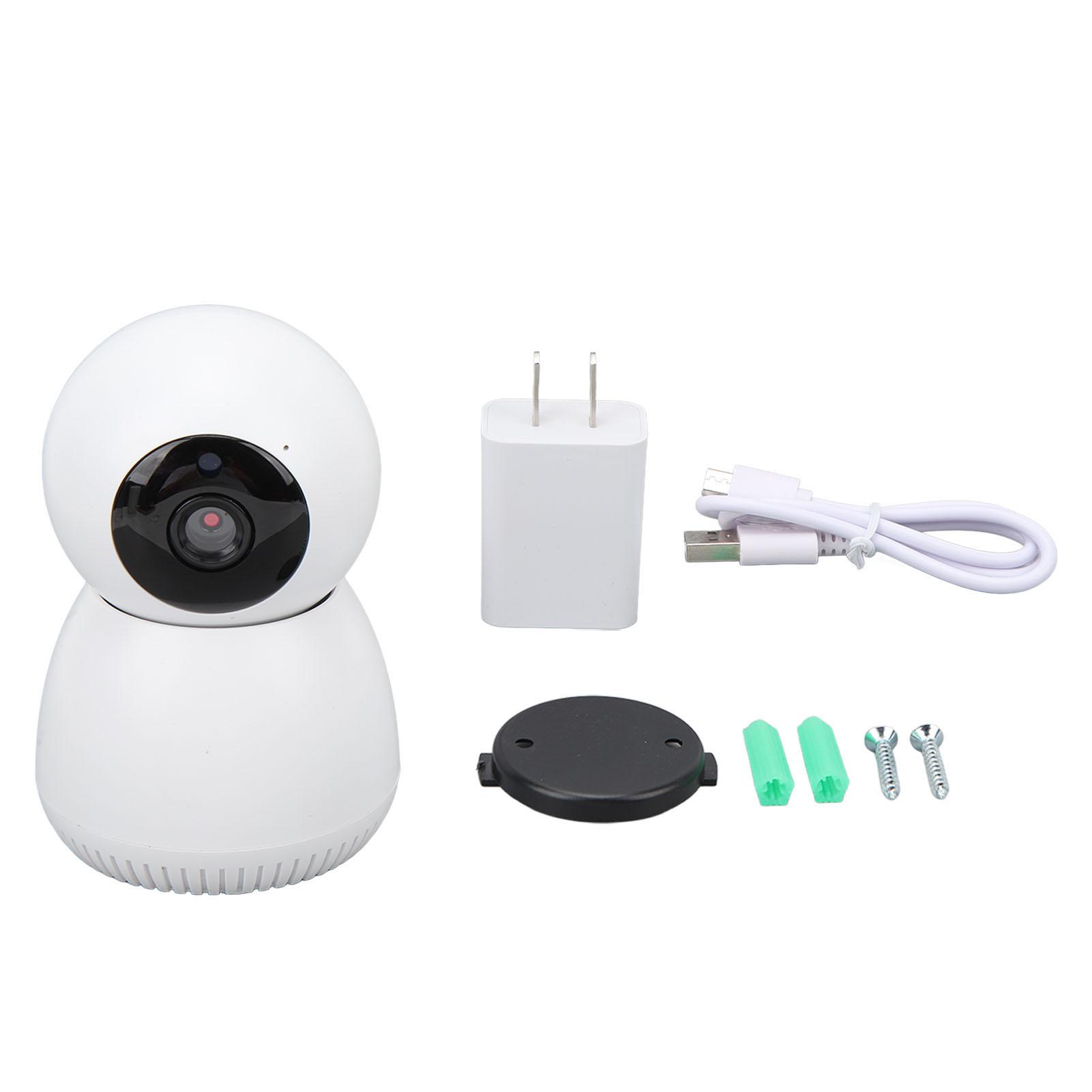 

Wifi Camera Security HD Color Night Vision Two Way Voice Intercom Camera 360 Degree Panoramic for EU Plug