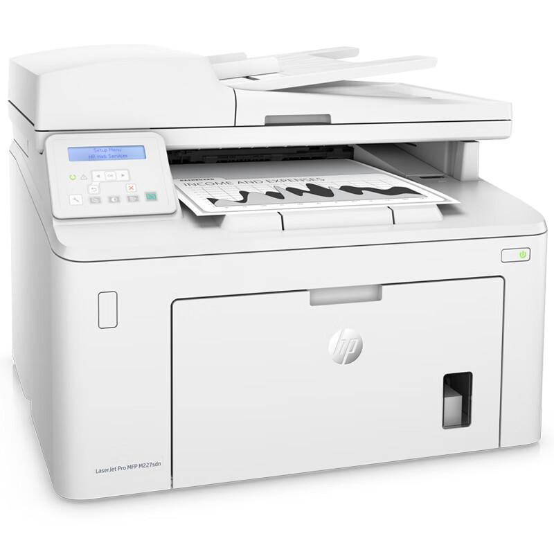 HP LaserJet Pro MFP M227sdn Monochrome All-in-One Printer CN plug (adapter included)