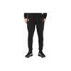 Wj Pt Swt Rib Solid Color Knitted Breathable Sports Casual Pants Men Bottoms Black BQ5635