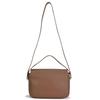 Barcos Stitch Design Leather Shoulder for Men and Perfect for Everyday and Brown 2-Way Bag/Handbag Women, Use, Outings, Travel, Unisex,