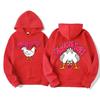 Funny Guess What Chicken Butt Humor Gift Hoodies Unisex Fashion Cartoon Trend Cute Sweatshirts Casual Fleece High Quality Hoodie