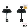 EDP1078-1 2 Pieces Rear Left AND Right Door Catch Hinge Brake Stop Check Strap Limiter for BMW 5 Series E60 E61 2001-2010 4/5-Door 51227176805