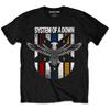 System Of A Down Unisex T-Shirt Eagle Colours