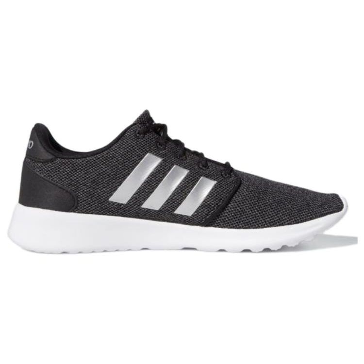 Adidas  Cloudfoam QT Racer Core Black Women Sneakers Silver-Metallic Grey G54660