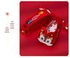 Infant Soft Sole Embroidered Shoes - Dragon & Tiger Design