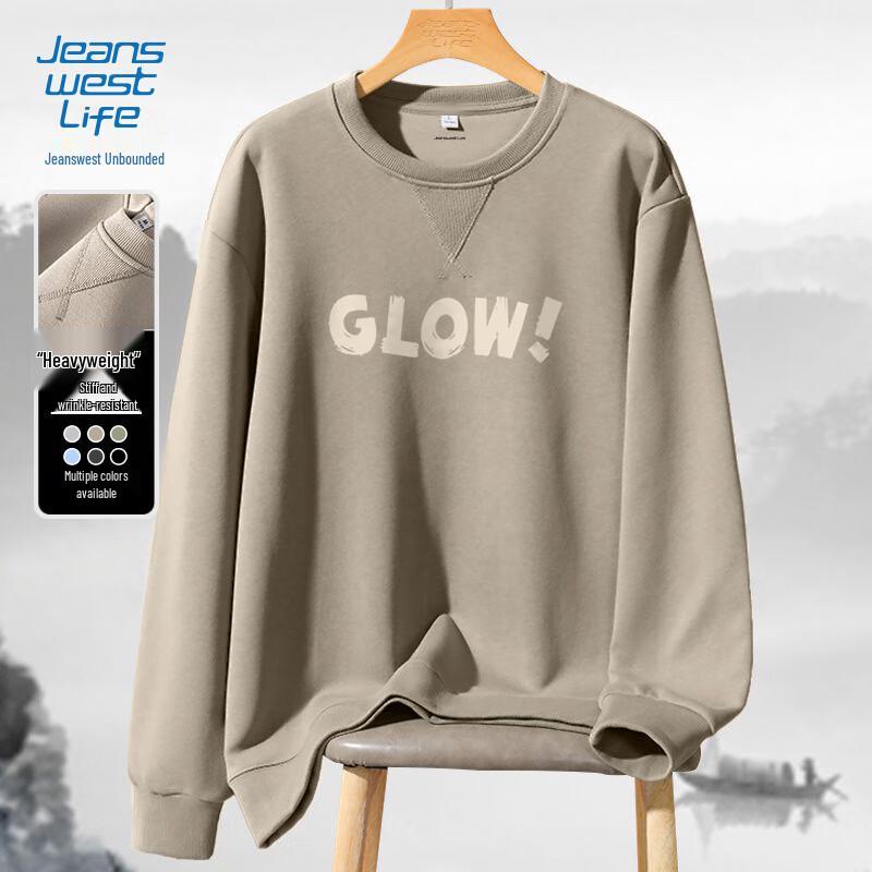 

Jeanswest Life Men s Graphic Crewneck Sweatshirt M