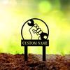 Metal Garden Stakes Custom Lawn Sign Outdoor Decor Yard Art Gift