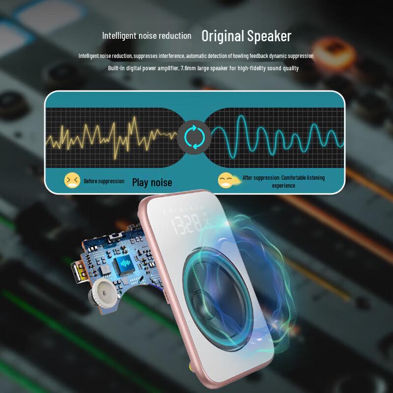 Soyes S350 Wireless Anti-Howling Amplifier for Teachers