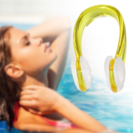 2/6 st Simnäsklämmor Vattentät Återanvändbar Silica Gel Surfing Nos Plug Protectors för barn Vuxna