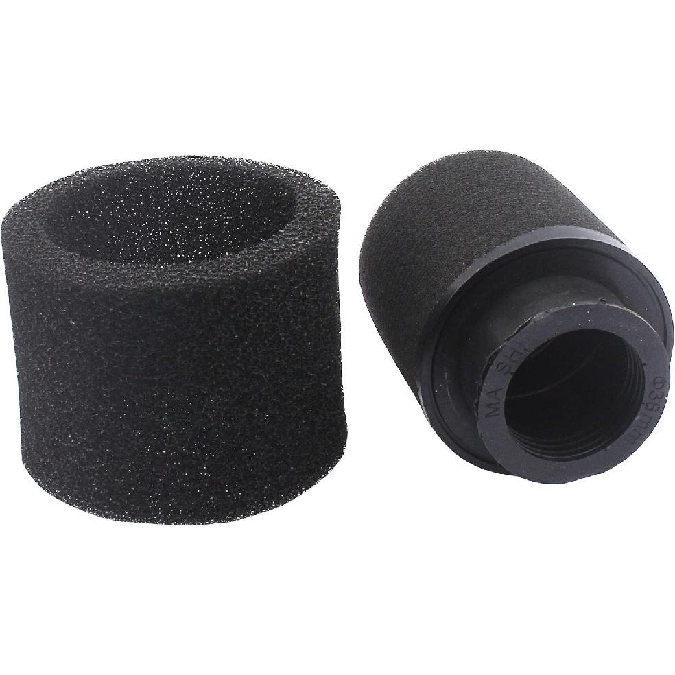 Universal 38mm 39mm 40mm Black Double Foam Pod Performance Filter for 50cc - 90cc 110cc 125cc ATV Quad Scooter Go Kart Moped Pit Dirt Super Bike