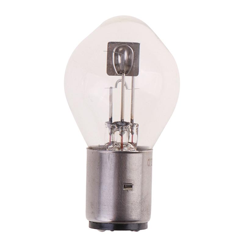 2Pcs Halogen Headlamps Bulbs Atv Moped Scooter Lights 12V 35W B35 Ba20D Motor