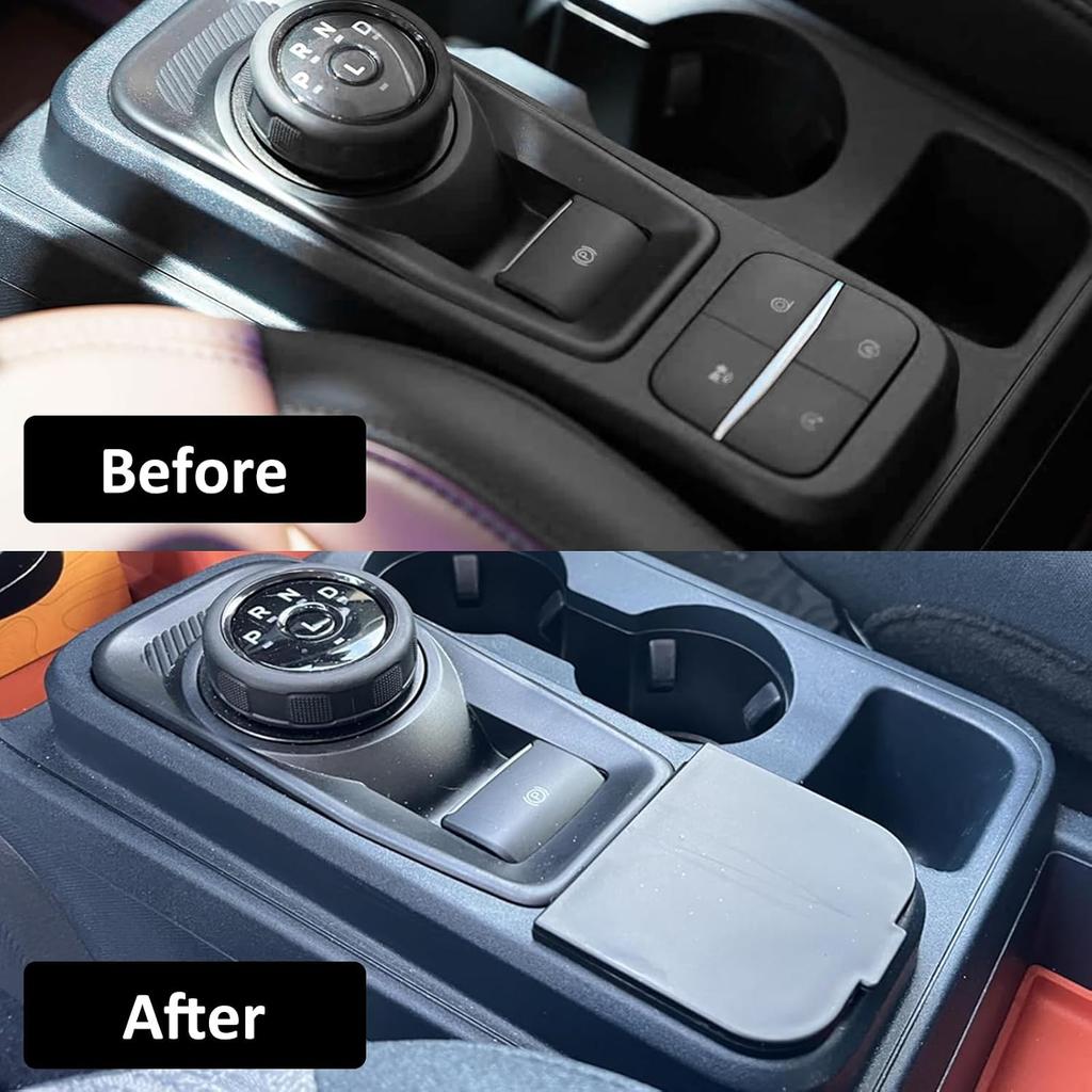 Center Console Button Cover for Ford Maverick 2022 2023 2024 2025,Durable Center Console Gear Button Protector Maverick Accessories