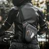 Motorcycle leg bag, thigh belt, shoulder bag - black