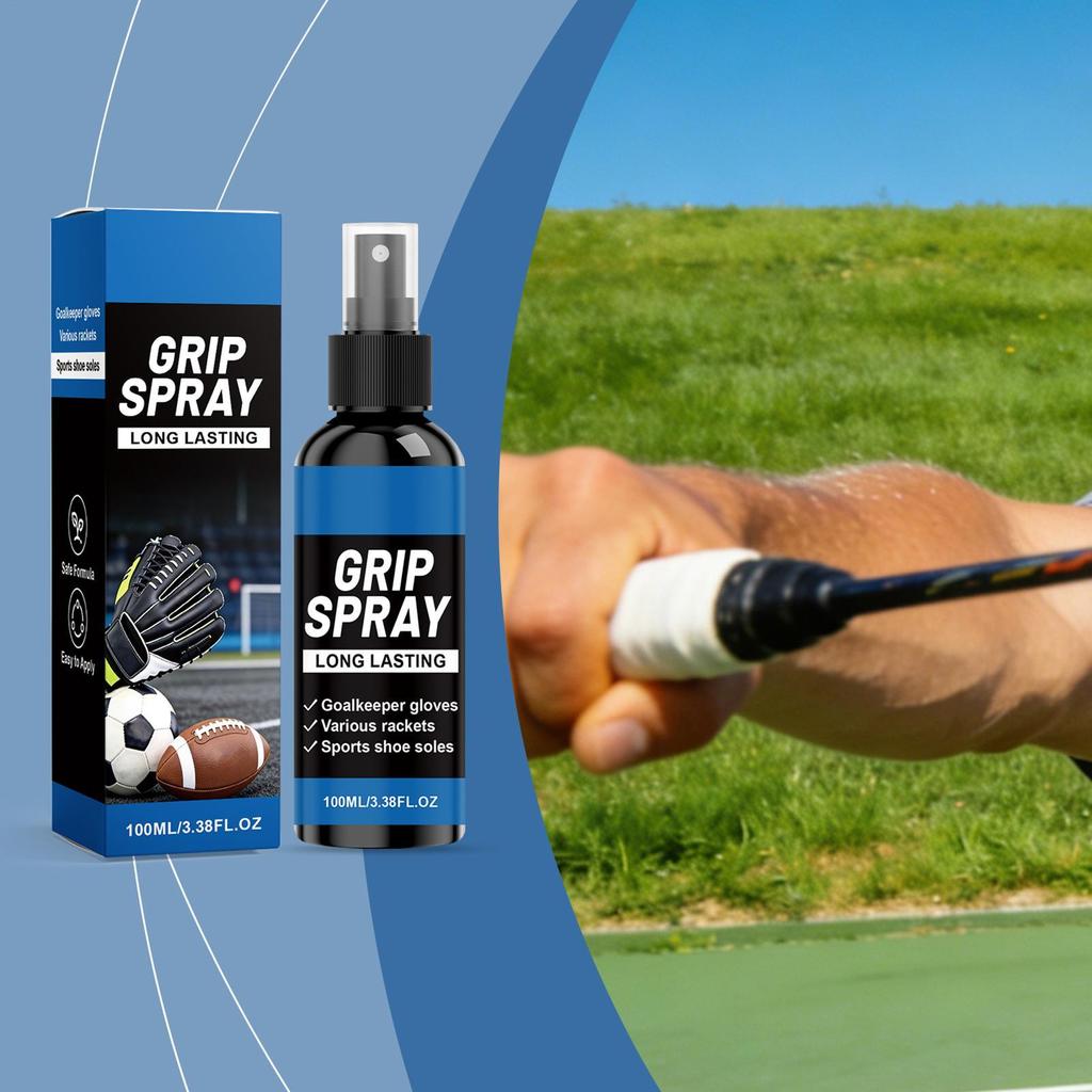 NEW Shoe Grip Spray 100ml Long-Lasting Anti-Slip Enhancer Football Glove Sticky Spray For Athletes Players Soccer Volleyball