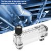 LZM6T Acrylic PMMA Adjustable Panel Type Gas Flowmeter 1 10LPM 1 4 BSP M18*1.5