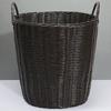 Lux Woven Rattan Laundry Basket - Elegant Clothes Storage Solution