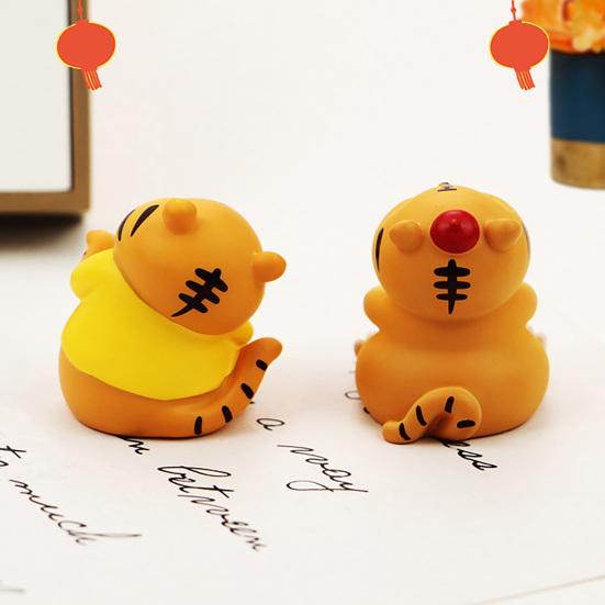 Ausgezeichnete Tigerstatue, lichtbeständiges Kunstharz, dekorativ