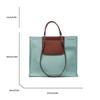 Women Canvas Shoulder Bag Large Capacity Ladies Shopping Bags Simple Handbag Vacation Tote Casual Book Bag KTY