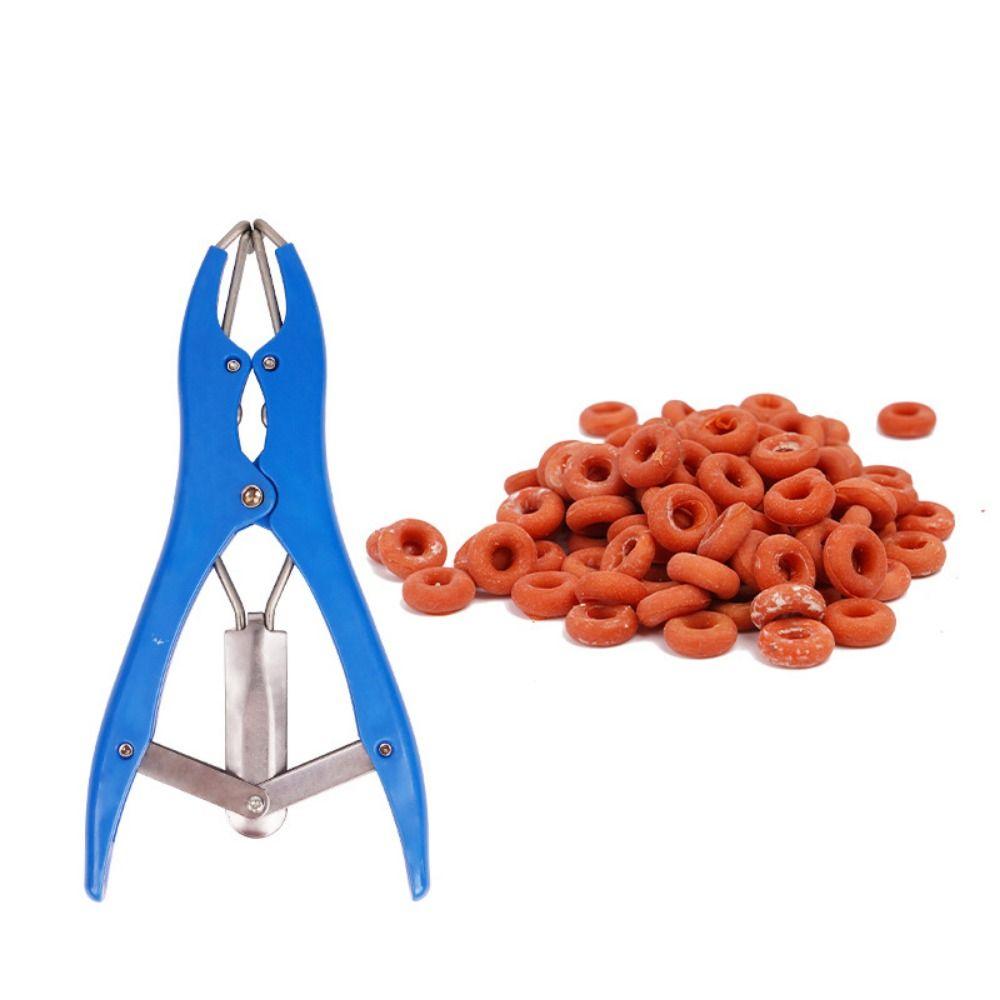 Mouth Expander Piglet Castration Forceps Stainless Steel Tail Castrate Rings  Party Supplies
