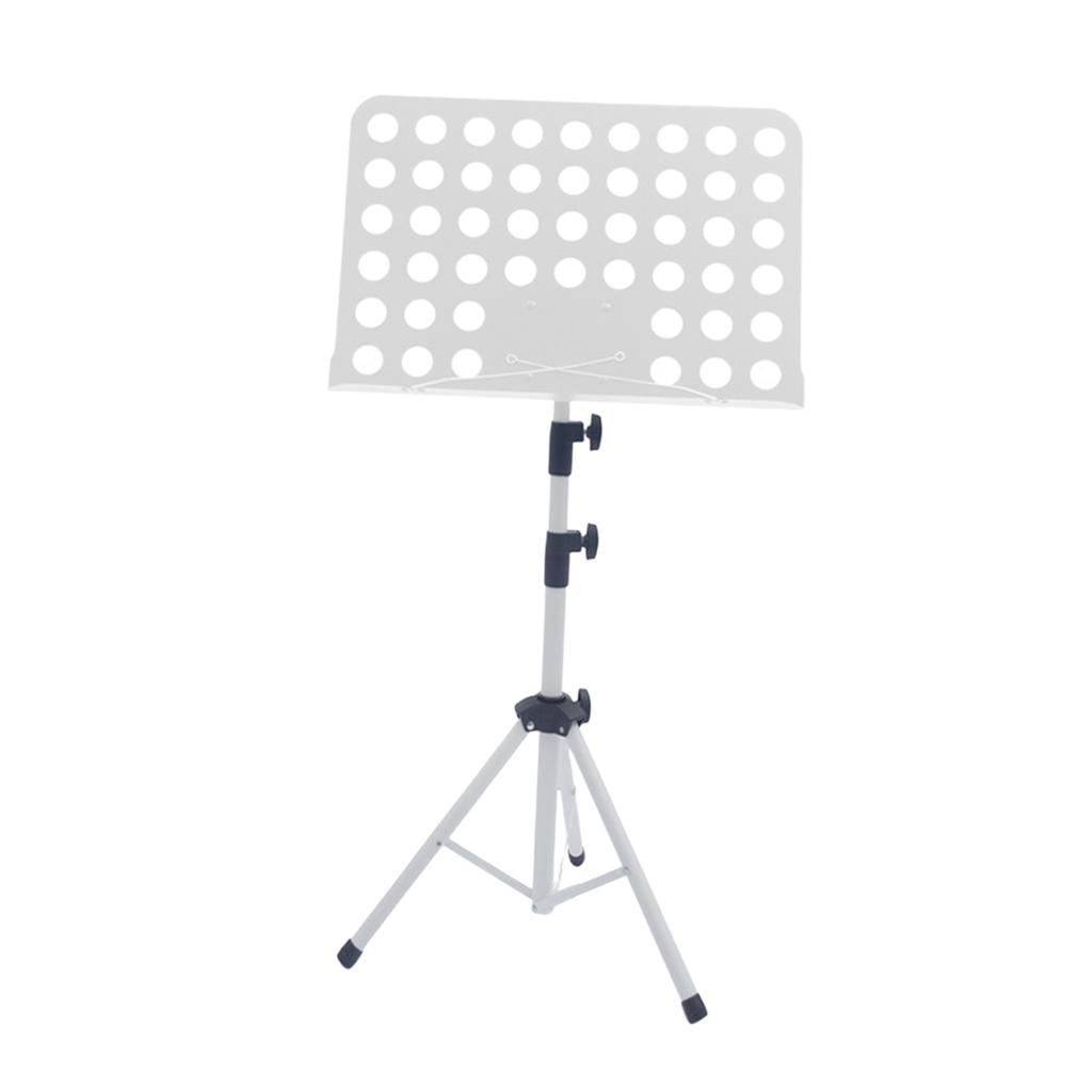 Portable Foldable Music Stand, IRIN One-Button Collapsible Tripod Design for Easy Transport & Storage, Compact Sheet Score Holde