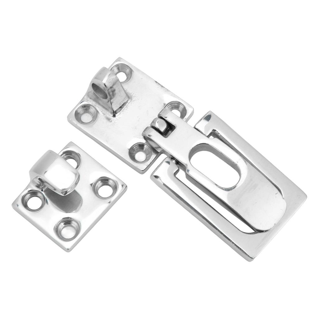 2pcs 316 Stainless Steel Lockable Door Latch Heavy Duty Anti Rattle Fastener Clamp for Marine