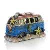 Aquarium Car Wreckage Ornament Resin Fish Shrimp Hiding Cave Fish Tank Decor Aquascaping Accessories