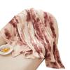Polyester Fleece Blanket With Artistic Tie Dyeing Design For Cozy Home Use