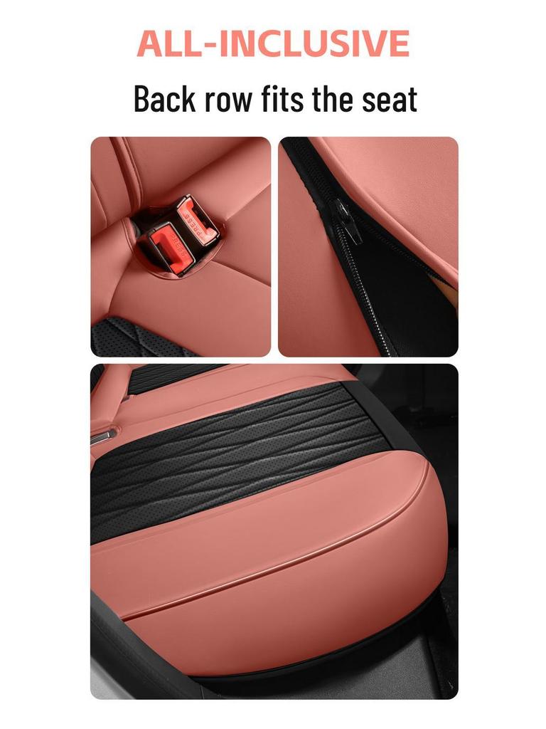 New Model Car Seat Cushion: One-Piece Full Leather, Fits Qiyuan A05, Four Seasons Universal Compatibility.