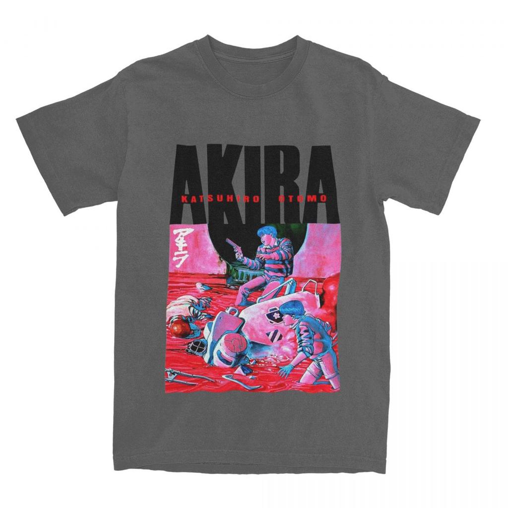 Unisexs TShirt Akira Anime Japan Vintage Japanese Unisexga TShirts Hipster Summer Tees Vintage Casual 100 Cotton Tops Gift