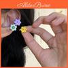 Flower Fashion Colorful Vintage 1pcs Ear Cuff Ear Clip Fake Piercing Earring For Women Girls Fashion Jewelry Gifts