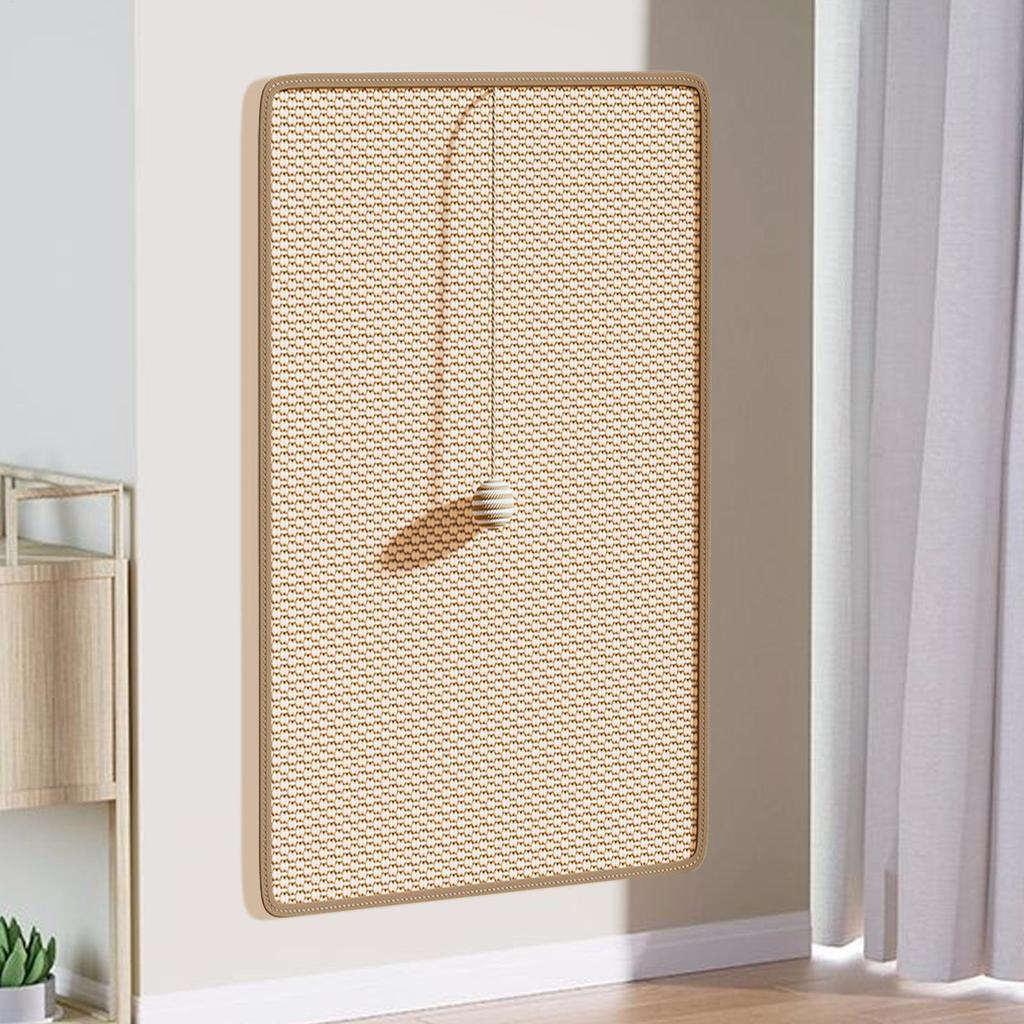 Cat Scratcher Wall Kitten Scratching Board with Toy Balls Sisal Vertical Indoor Couch Pet Furniture Protector Scratcher