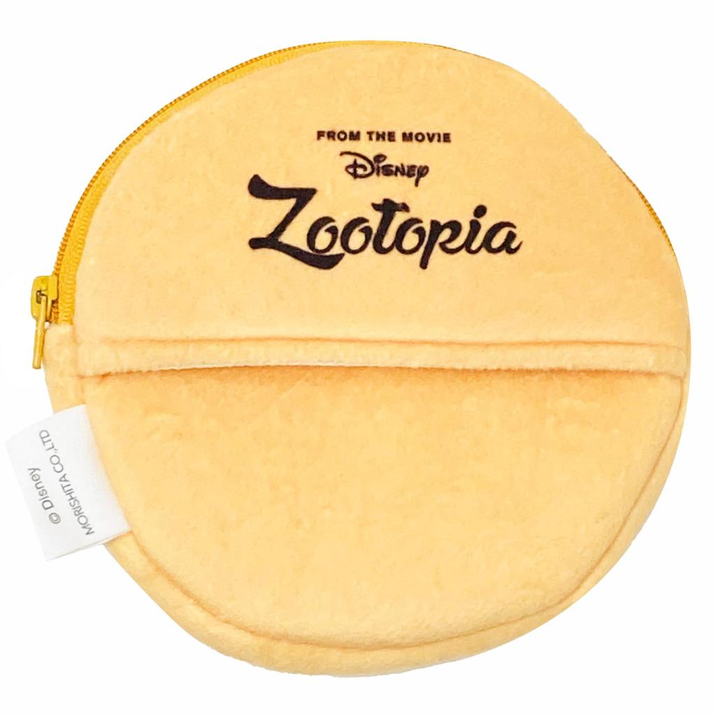 MORIPiLO Zootopia Tissue Case, Disney Merchandise, Small Item Case, Plush Pouch, Cute, 13x13cm (Donut Brown), Disney Character, Morishita Pillow