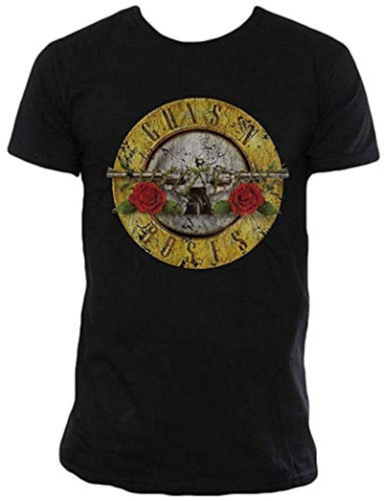 Guns n' Roses Band T shirt Unisex Vintage Tee - Officially Licensed Guns n Roses Pistols Merch - Boyfriend Tee