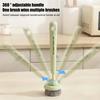 Cleaning Brush Long Handle Oil-Proof 360-Degree Rotatable Head Pot Brush with PET High-Density Bristles Strong Stain Removal Cleaning Scrubber