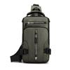 New Men's Multifunctional Chest Bag Fashion Casual One-shoulder Messenger Bag Durable Outdoor Small Backpack.