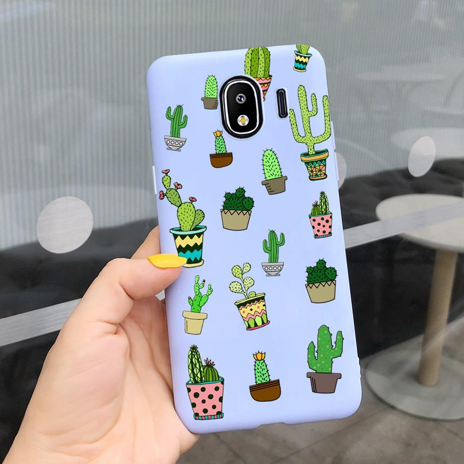 For Samsung Galaxy J4 2018 Case J400F Cute Fashion Cover Soft Silicone Case For Samsung Galaxy J4 Plus 2018 J415F J4 J4+ Fundas