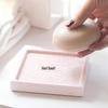 SOVO Diatomaceous Earth Square Soap Dish