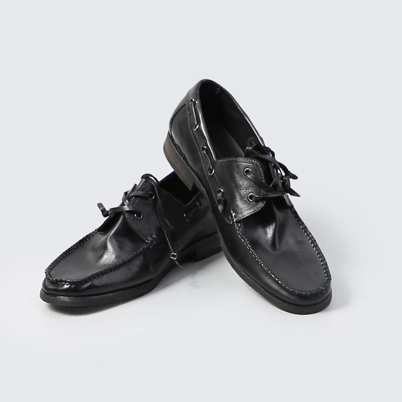 Retro Echt Leer Hoge Kwaliteit Handgemaakt Casual Schoenen Mannen Ronde Neus Vetersluiting Zakelijke Dress Schoenen Luxe Design Rijschoenen