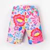 Kids' Long Sleeve Floral Split Swimsuit