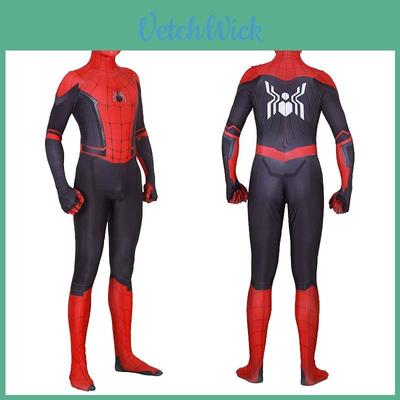 Peter Parker Spiderman Bodysuit For Cosplay Shows And Halloween**