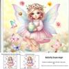 Easter Bunny & Chicks Colorful Window Stickers - Static Cling Decorations