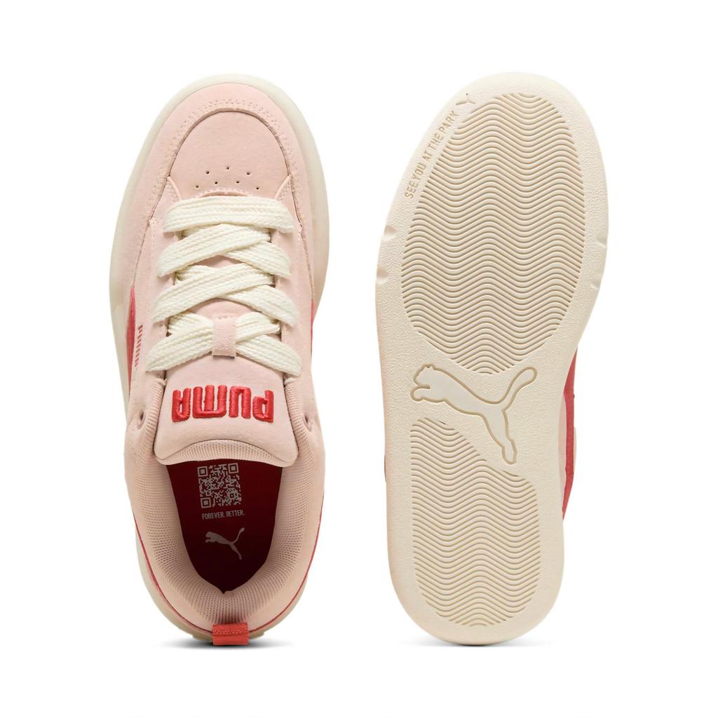 PUMA Park Lifestyle Low top Skateboard Shoes Unisex Pink 401606-04