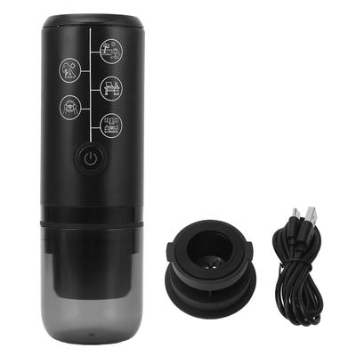 Portable Electric Coffee Machine Cordless Rechargeable 17 Bar Pressure Electric Capsule Coffee Maker for Outdoor Home
